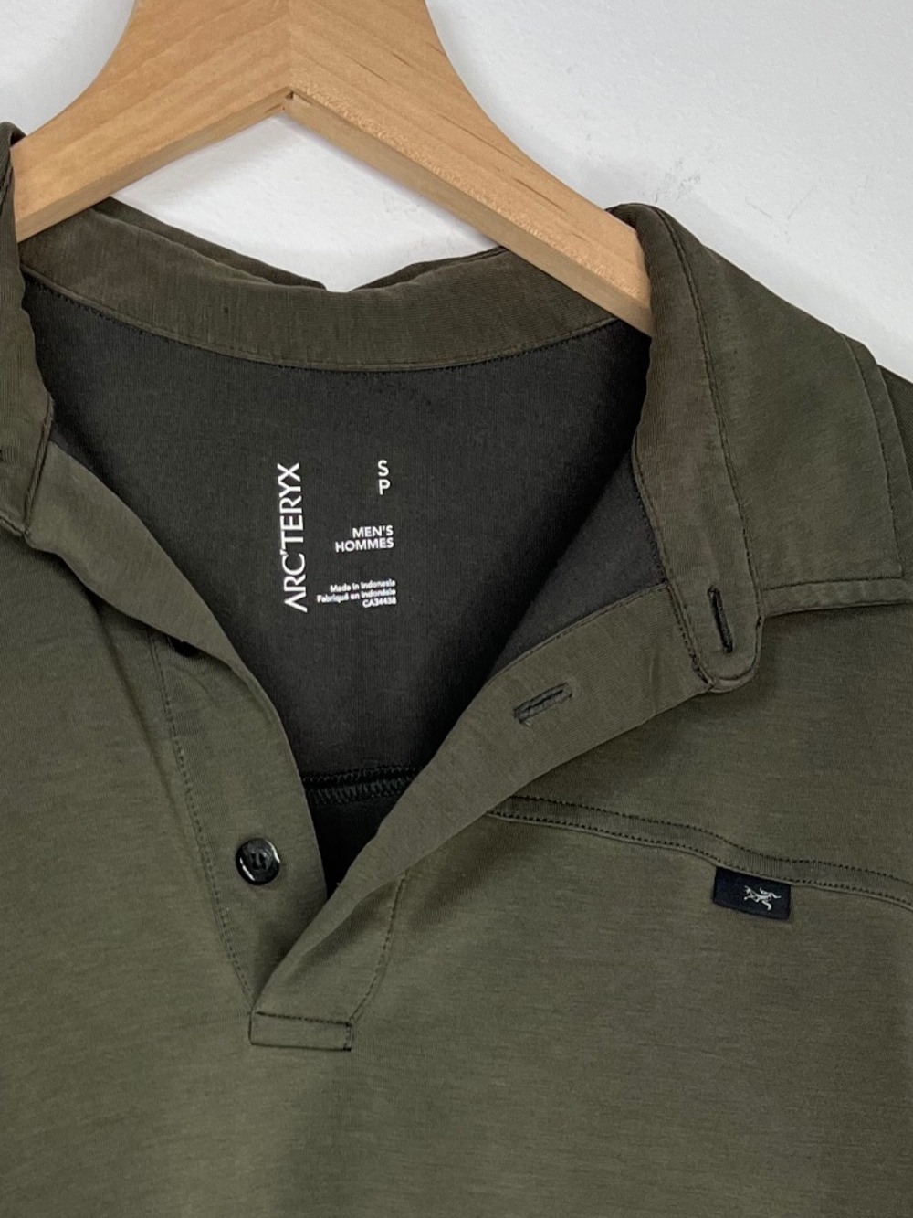 Arc'teryx Green Captive Polo Short Sleeve Shirt - Picture 3 of 7